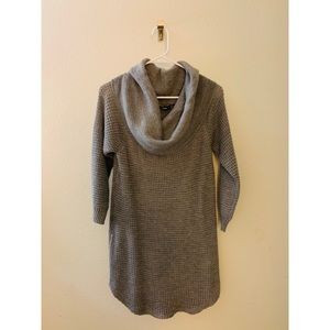 Cowl Neck Sweater Dress